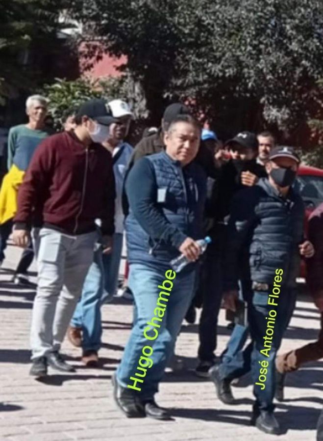 Su c&oacute;mplice es el coiteco Hugo Chamb&eacute; Morales, quien lo acompa&ntilde;&oacute; el pasado 2 de febrero en los actos violentos en el edificio del Corporativo y oficinas generales.
