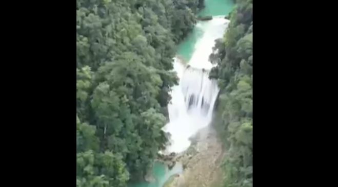 En Palenque, Eduardo Ram&iacute;rez encabeza Declaratoria de Reserva Natural Comunitaria Cascada El Salto