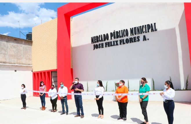GOBIERNO DE CHIAPAS INAUGURA MERCADO PÚBLICO MUNICIPAL “JOSÉ FÉLIX FLORES” EN EL PARRAL