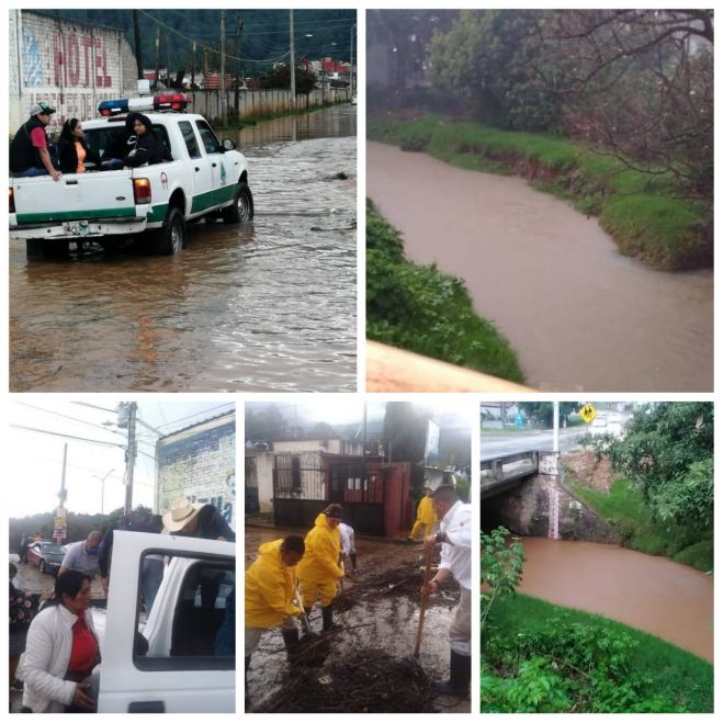 Piden extremar precauciones  en zonas propensas a inundaciones