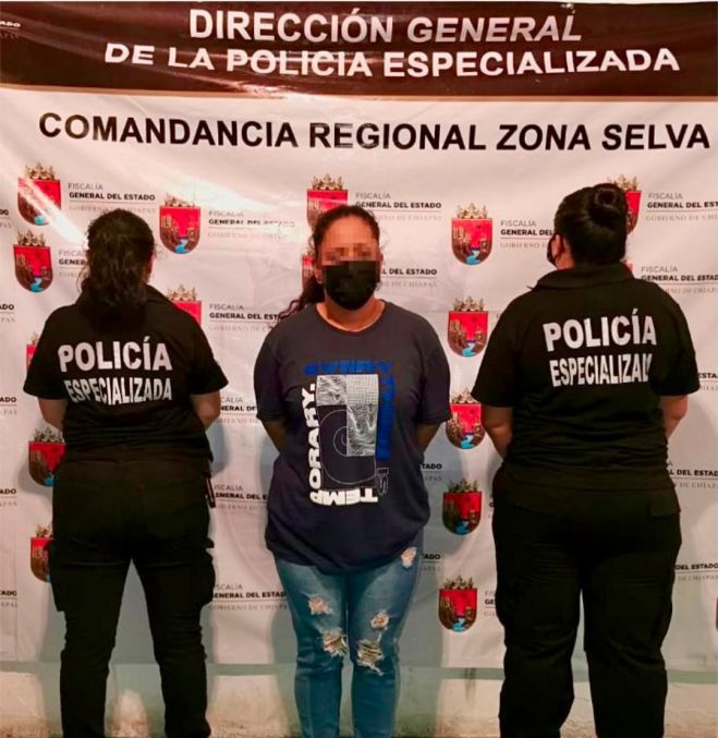 FGE LOCALIZA EN SALTO DE AGUA A MUJER CON REPORTE DE DESAPARICIÓN EN TABASCO