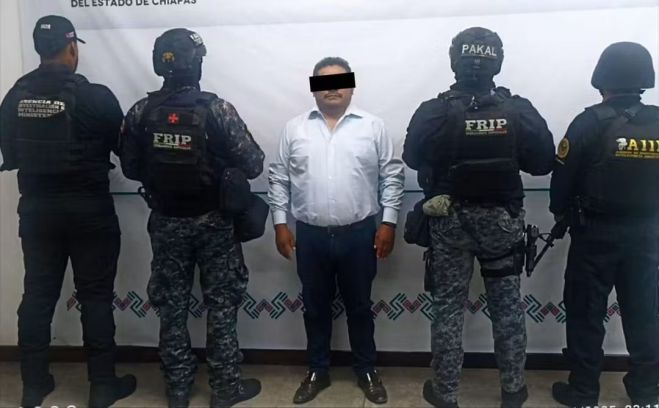 Así fue la detención del ex alcalde de Pueblo Nuevo Solistahuacán 