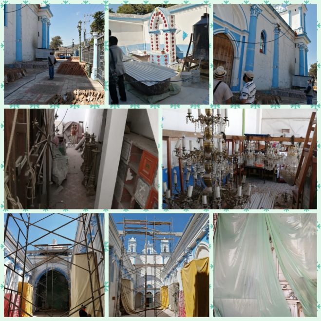 EN RUINAS SE ENCUENTRA LA IGLESIA DE SANTA LUCÍA