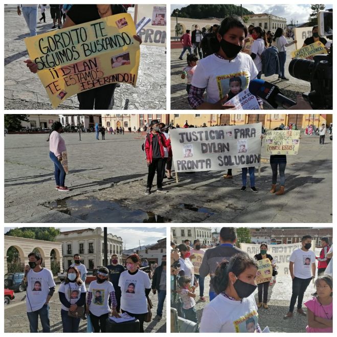 MARCHAN UNA VEZ MÁS PARA URGIR LA LOCALIZACIÓN DE DYLAN ESAÚ   
