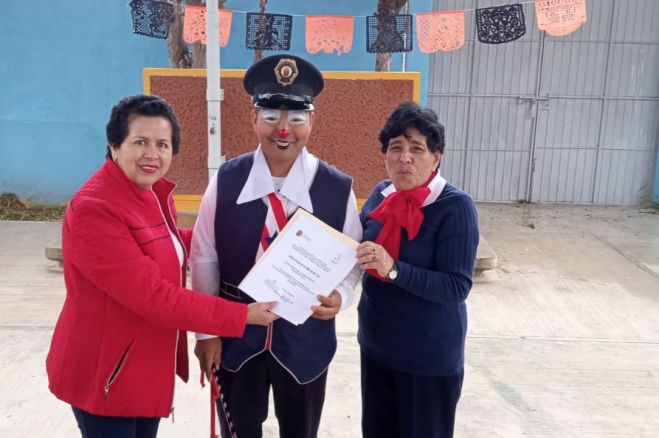 Tránsito Municipal fortalece enseñanza escolar para promover cultura vial en SCLC