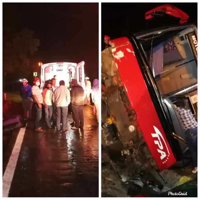 SEIS LESIONADOS DEJA VOLCADURA EN LA CARRETERA SAN CRIST&Oacute;BAL-TEOPISCA