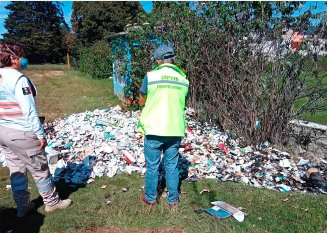 SS GARANTIZA INVESTIGACIÓN PARA CONOCER ORIGEN DE MEDICAMENTOS INCINERADOS EN SCLC
