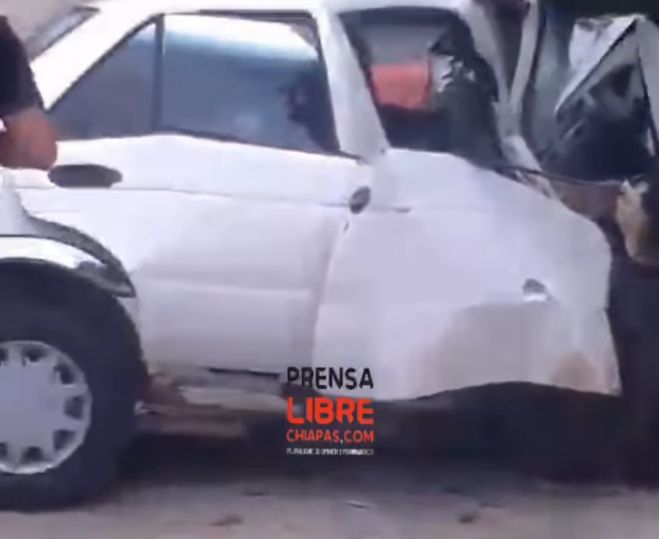 Tres heridos de gravedad deja accidente en Chalchuitán