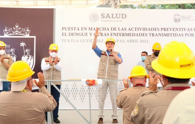 Chiapas implementa acciones preventivas contra dengue, zika, chikungunya y paludismo