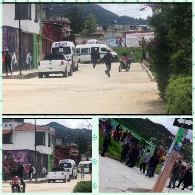 Se enfrentan dos grupos del transporte pirata en San Crist&oacute;bal