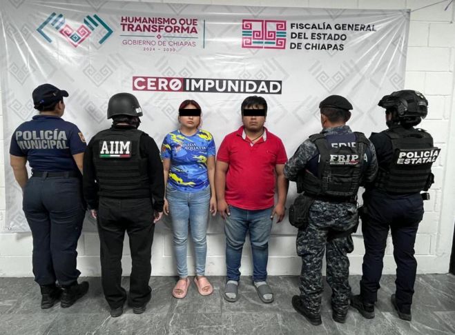FGE detiene a pareja e inicia las investigaciones por violencia familiar agravada a menor de edad*