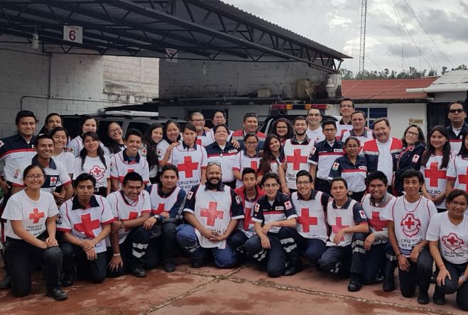 ARRANCA COLECTA ANUAL DE LA CRUZ ROJA MEXICANA