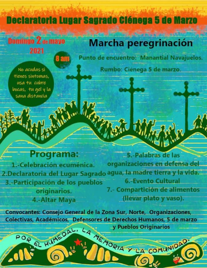 Declararán lugar sagrado la 