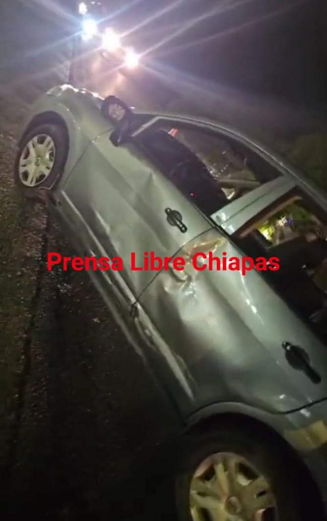Accidente deja dos lesionados en la Garita 