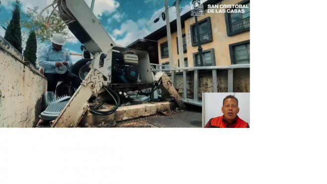 Intensifica Alumbrado Público trabajos de rehabilitación en San Cristóbal de Las Casas