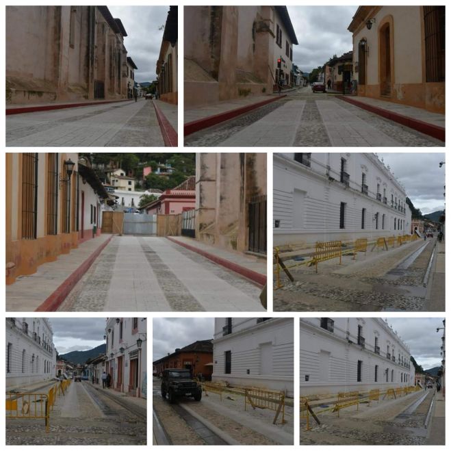 Aperturan circulación vial de la calle Cuauhtémoc en el centro histórico de San Cristóbal de Las Casas 