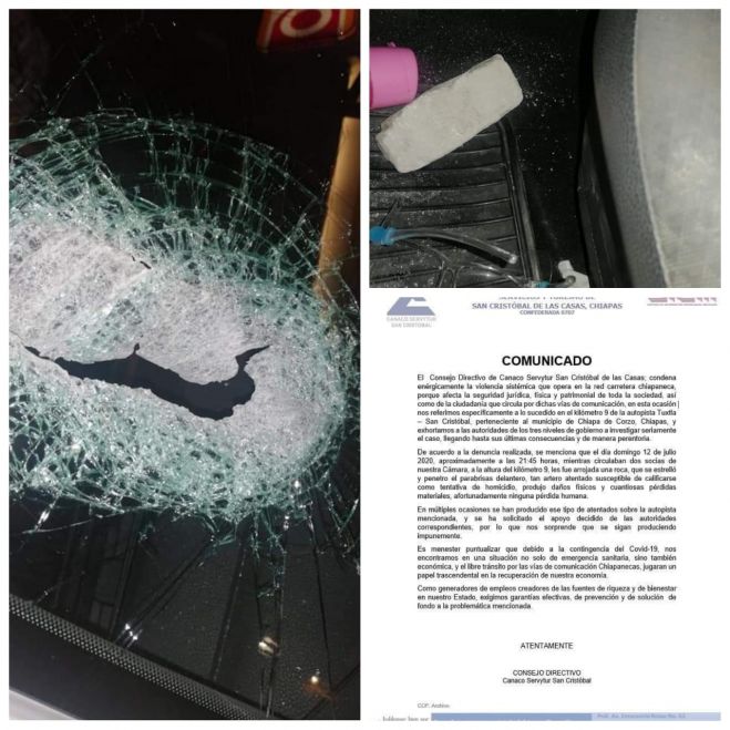 CONDENAN INSEGURIDAD EN LA CARRETERA DE CUOTA SAN CRISTÓBAL-TUXTLA
