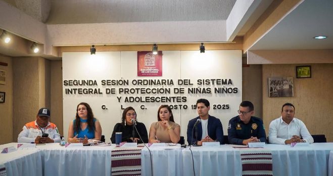 Rinde SIPINNA Informe de Avances en Atención a la Niñez y Adolescencia de San Cristóbal