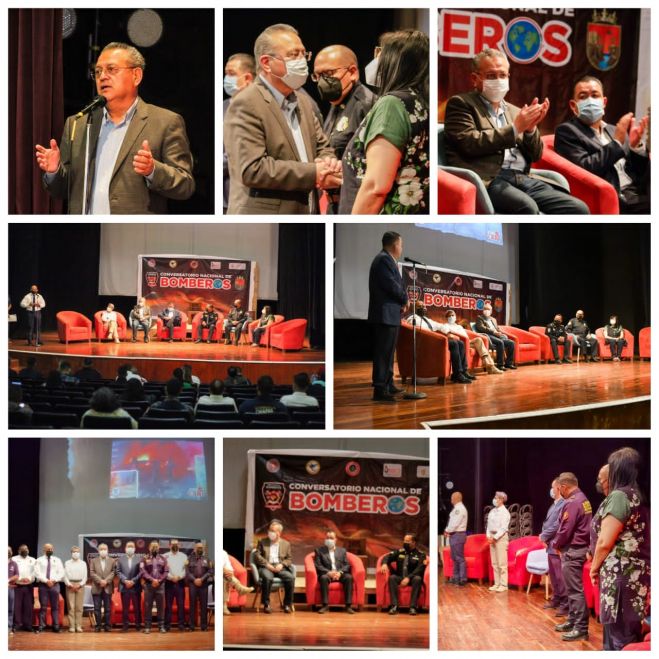 SE INAUGURA EN SCLC PRIMER CONVERSATORIO NACIONAL DE BOMBEROS: “CAMBIO CLIMÁTICO Y SUS POLÍTICAS PÚBLICAS”.