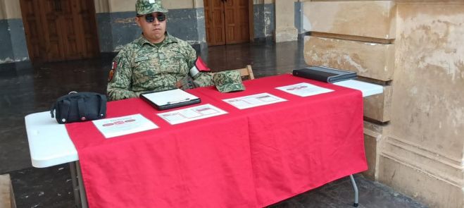 SEDENA lanza reclutamiento en San Cristóbal para ingresar al Ejército